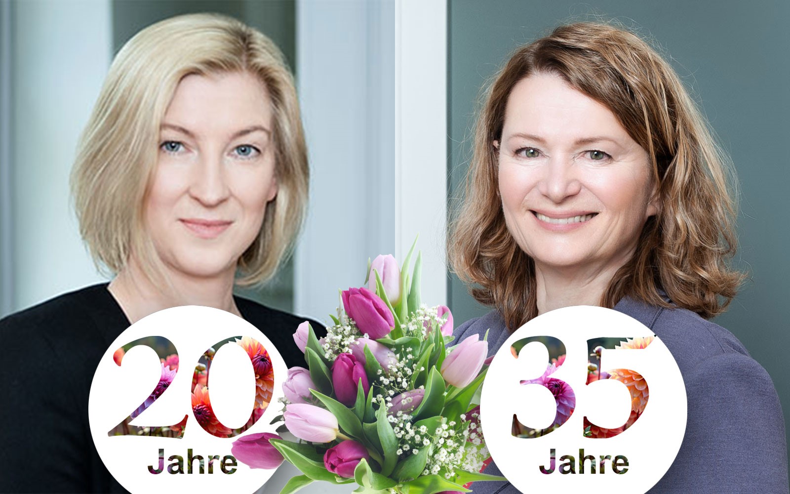 Herzliche Gratulation Ingrid Szabo und Julia Haller